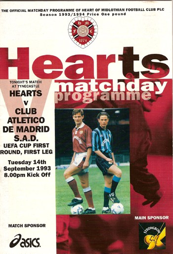 Heart Of Midlothian (Hearts) v Athletico Madrid